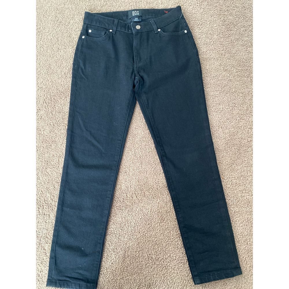 BDG Urban Outfitters Black High Rise Straight Leg Jeans‎ Size 26